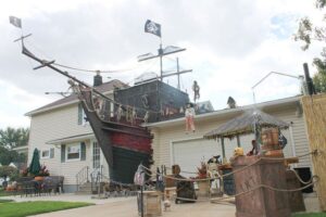 Pirate Ship Halloween Decor