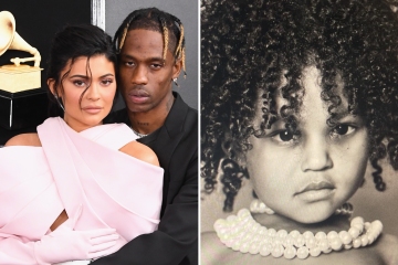 Kylie's baby daddy Travis shares never-before-seen photo of Stormi, 4