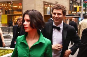 Michael Cera and his wife Nadine