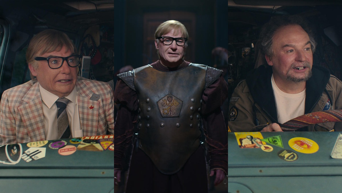Mike Myers plays eight different characters on Netflix's The Pentaverate, here are three