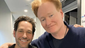 Paul Rudd Brings the Mac and Me Prank to Conan's Podcast: Watch