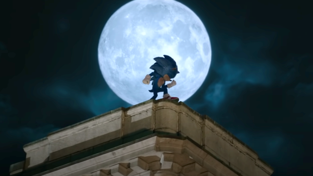 Sonic pretending to be Batman in new Sonic the Hedgehog 2 teaser trailer