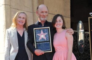 Ed Harris and Amy Madigan with their daughter, Lily Dolores Harris