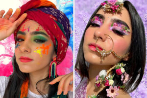 This Instagram Creator Posts Makeup Looks Inspired By Popular Bollywood Songs And They're Absolutely Spectacular