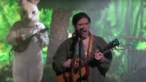 Weezer Perform "A Little Bit of Love" as Elves on Kimmel: Watch