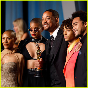 Will Smith's Full Family Joins Him at Oscars After Party Following His On-Stage Fight