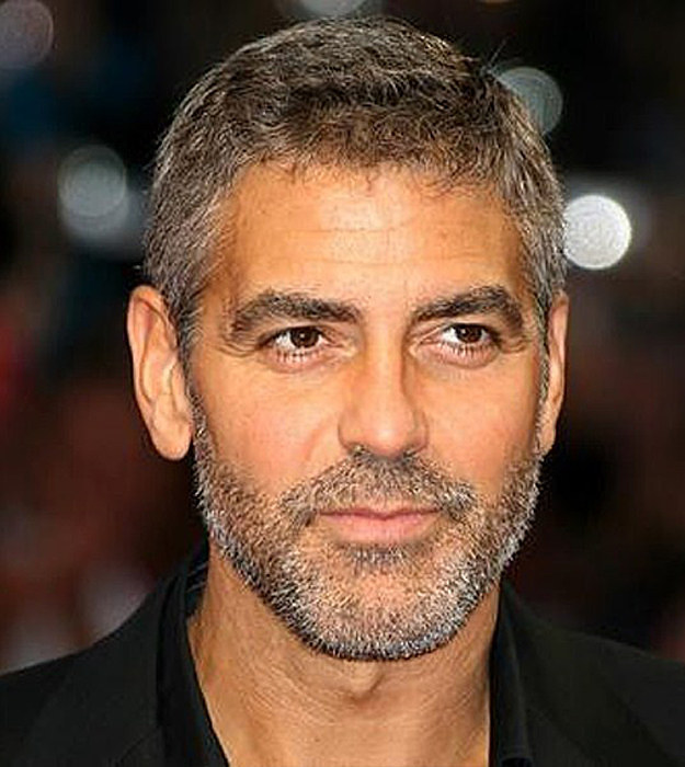 George Clooney With Beard