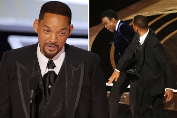 Will Smith RESIGNS from the Academy after slapping Chris Rock at Oscars