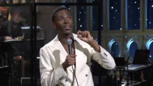 Jerrod Carmichael Talks Will Smith Oscars Slap in ‘SNL’ Opening Monologue