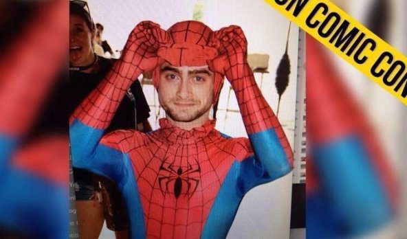 Daniel Radcliffe as Spiderman