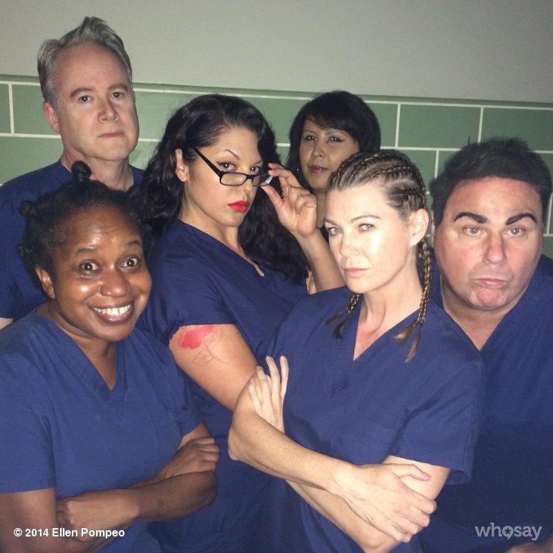 The cast of Grey's Anatomy as the cast of Orange is the New Black