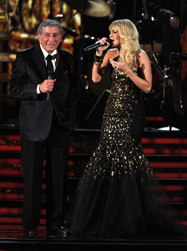 Tony Bennett and Carrie Underwood