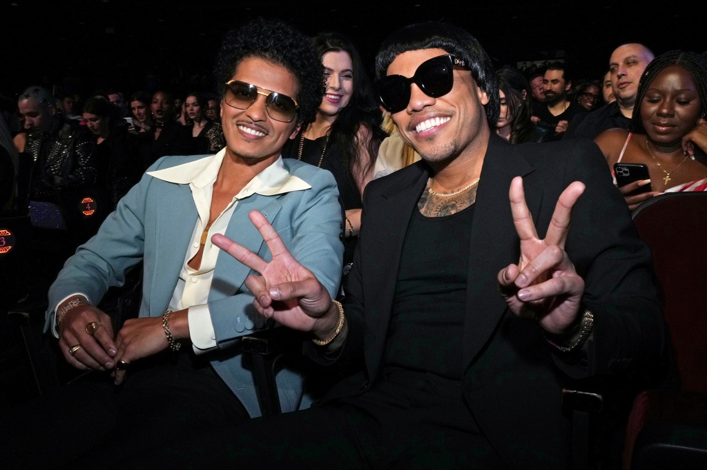 Bruno Mars and Anderson.Paak