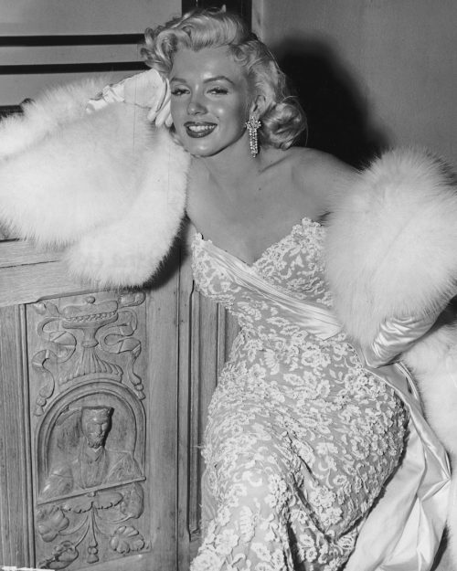 Marilyn Monroe at a party for 