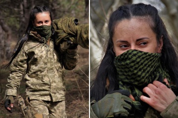 Mystery of Ukraine's 'Lady Death' hero sniper waging secret battle against Russia