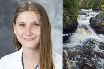 Missing doctor's body found in waterfall days after her last text