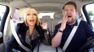 Watch Nicki Minaj Join James Corden for ‘Carpool Karaoke’ Comeback