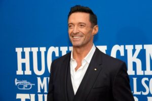 Hugh Jackman, seen her at the opening night of Broadway's "The Music Man" on Feb. 10, has never been shy about declaring his love for his wife on social media.
