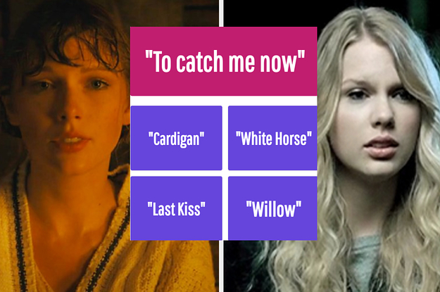 Can You Guess The Name Of These Taylor Swift Songs Using Only The Last Four Lyrics?