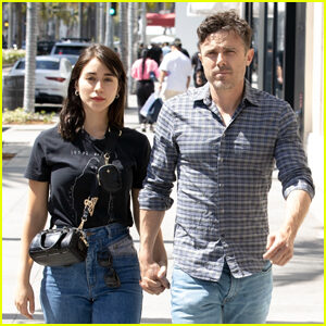 Casey Affleck & Girlfriend Caylee Cowan Hold Hands While Shopping in Beverly Hills