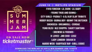 Hot 97 Summer Jam 2022 lineup