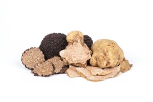 Black truffles typically has a more subtle flavor than white truffles.