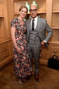 Is Stanley Tucci’s Wife Felicity Taller Than Him? Red Carpet Photos Tell All