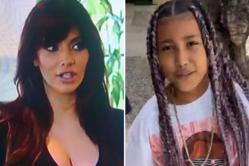 Kim slammed for 'REFUSING to say her daughter North is Black' in old KUWTK clip