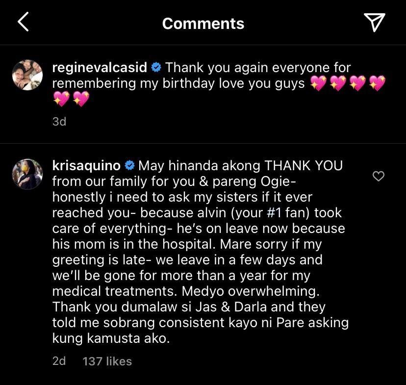 Kris Aquino to leave PH soon, will stay abroad over a year for medical treatments