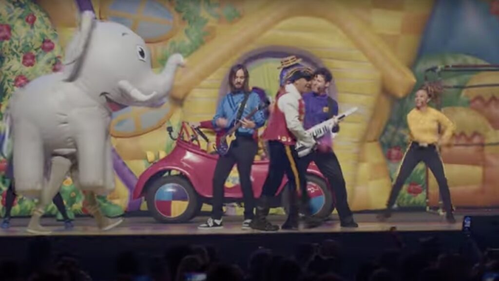 The Wiggles And Tame Impalas Kevin Parker Perform Elephant Watch