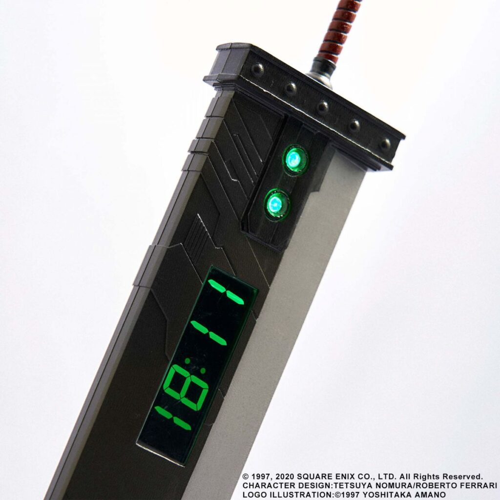 This Final Fantasy VII Buster Sword clock prevents you from casting snooze