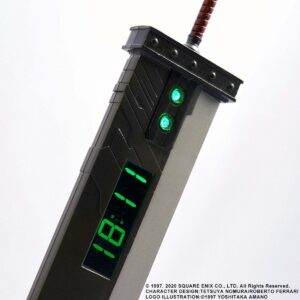 This Final Fantasy VII Buster Sword clock prevents you from casting snooze