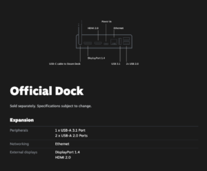 Valve upgrades its Steam Deck dock ahead of release, but we still don’t know how much it costs