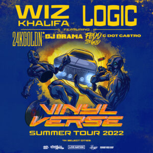 Wiz Khalifa and Logic Announce Co-Headlining Vinyl Verse Tour