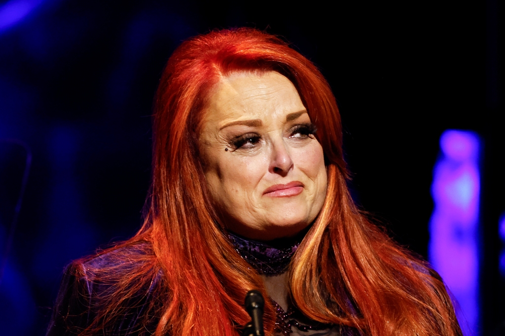 Wynonna Judd pauses as she speaks during the Medallion Ceremony at the Country Music Hall of Fame Sunday, May 1, 2022, in Nashville, Tenn. (Photo by Wade Payne/Invision/AP)