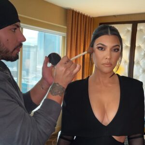 Kourtney Kardashian has a talented glam squad to keep her looking camera-ready for every occasion
