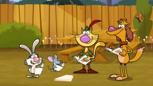 'SNL' cast members take a stroll with 'Nature Cat'