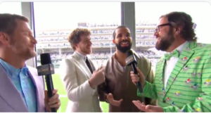 Drake Was Absolutely Hammered During Kentucky Derby Interview With Jack Harlow
