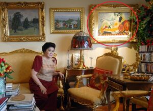 Eagle Eyed Internet Sleuths May Have Just Spotted A $150 Million Missing Picasso Hanging In Imelda Marcos' Living Room
