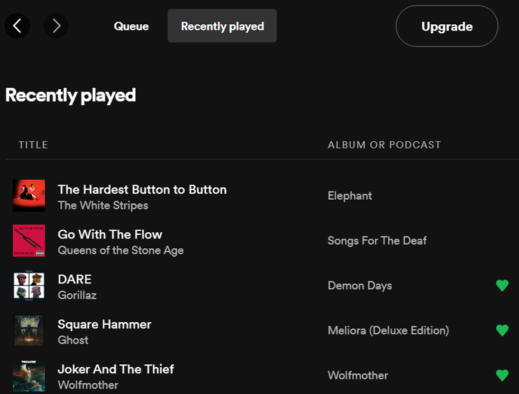 how to see spotify history on desktop