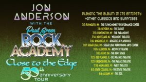 JON ANDERSON To Celebrate 50th Anniversary Of YES's 'Close To The Edge' Album On Summer 2022 Tour