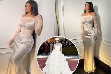Kylie Jenner shows off curves in tight corset for Met Gala afterparty