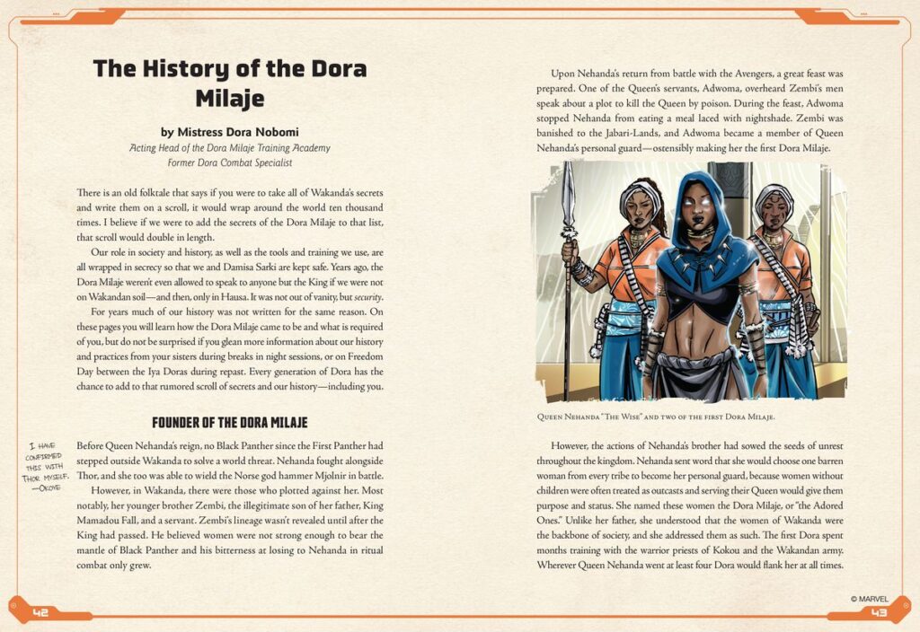 Marvel’s Protectors of Wakanda reveals the origins of the Dora Milaje