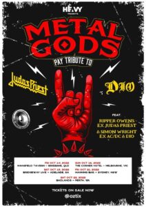 TIM 'RIPPER' OWENS And SIMON WRIGHT To Pay Tribute To JUDAS PRIEST And DIO With METAL GODS Tour