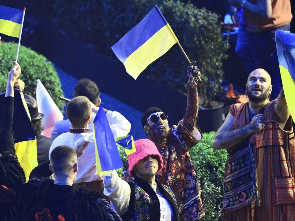 Ukraine's Kalush Orchestra advances to the Eurovision final : NPR