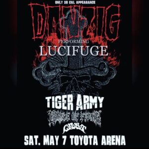 Watch: DANZIG Performs Entire 'Danzig II: Lucifuge' Album In Ontario, California
