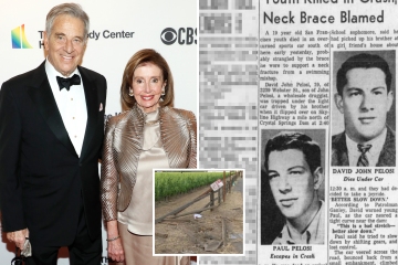 Nancy Pelosi's husband killed brother in 'joyride' crash 65 years ago