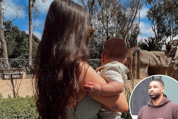 Tristan Thompson's baby mama Maralee Nichols posts rare full photo of son Theo