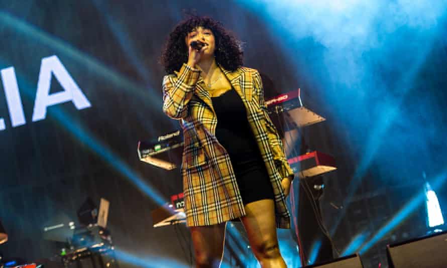 ‘Something I could only have dreamt of as a kid’ … Mahalia on the John Peel stage at Glastonbury 2019.