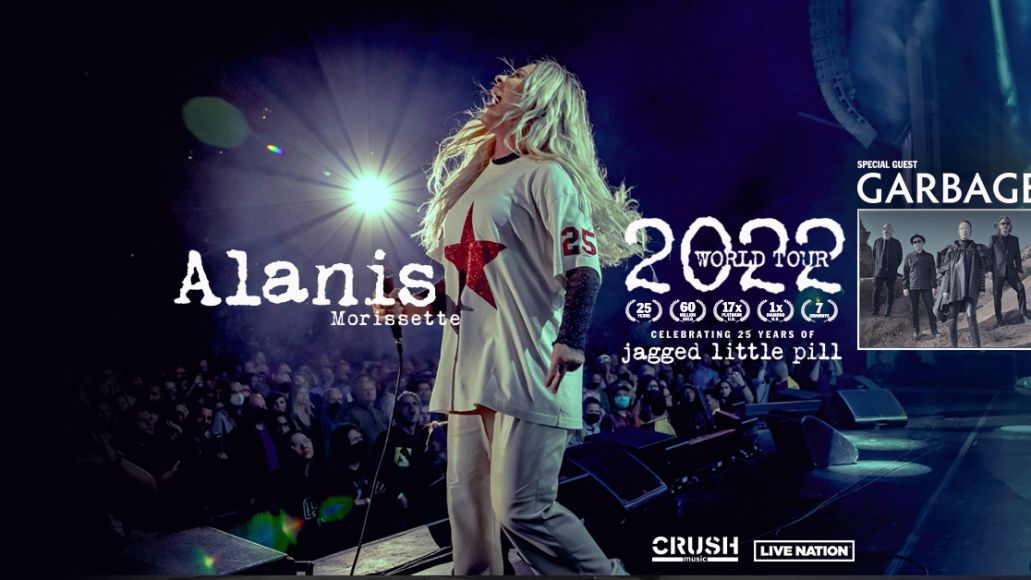 Alanis Morissette 2022 tour with Garbage